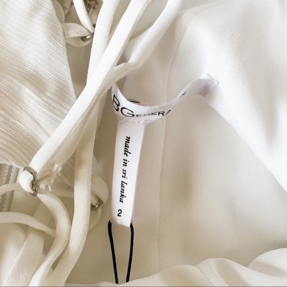 BCBGeneration white flowy summer dress - Picture 8 of 9